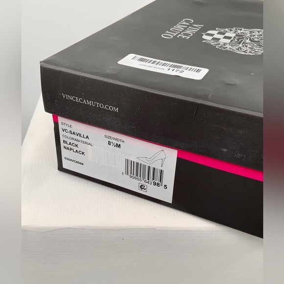 NWT NIB Vince Camuto Wonen’s Black - Picture 12 of 12
